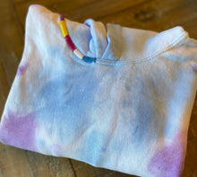 Load image into Gallery viewer, Pre Order Kids Tie Dye Hoodie with Threading Detail