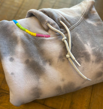 Load image into Gallery viewer, Pre Order Hoodie Tie Dye with threading detail