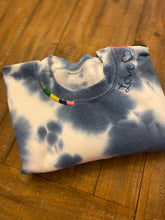 Load image into Gallery viewer, Pre Order Kid&#39;s Crewneck Tie Dye with threading detail