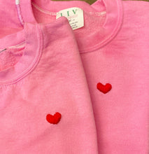 Load image into Gallery viewer, Adult Overdyed Pink Crewneck Sweatshirt